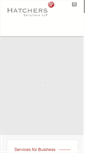 Mobile Screenshot of hatchers.co.uk